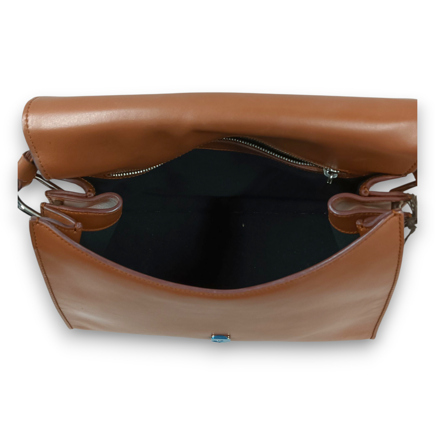 TOD'S 2WAY Bag Double T Rank (AB) Brown A048