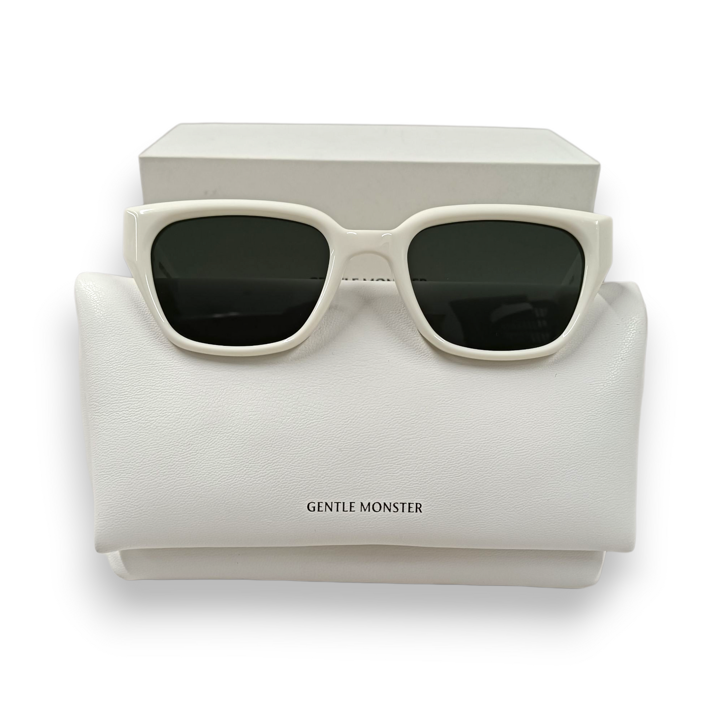 GENTLE MONSTER Sunglasses NABI-W2 Rank (B) White Stain