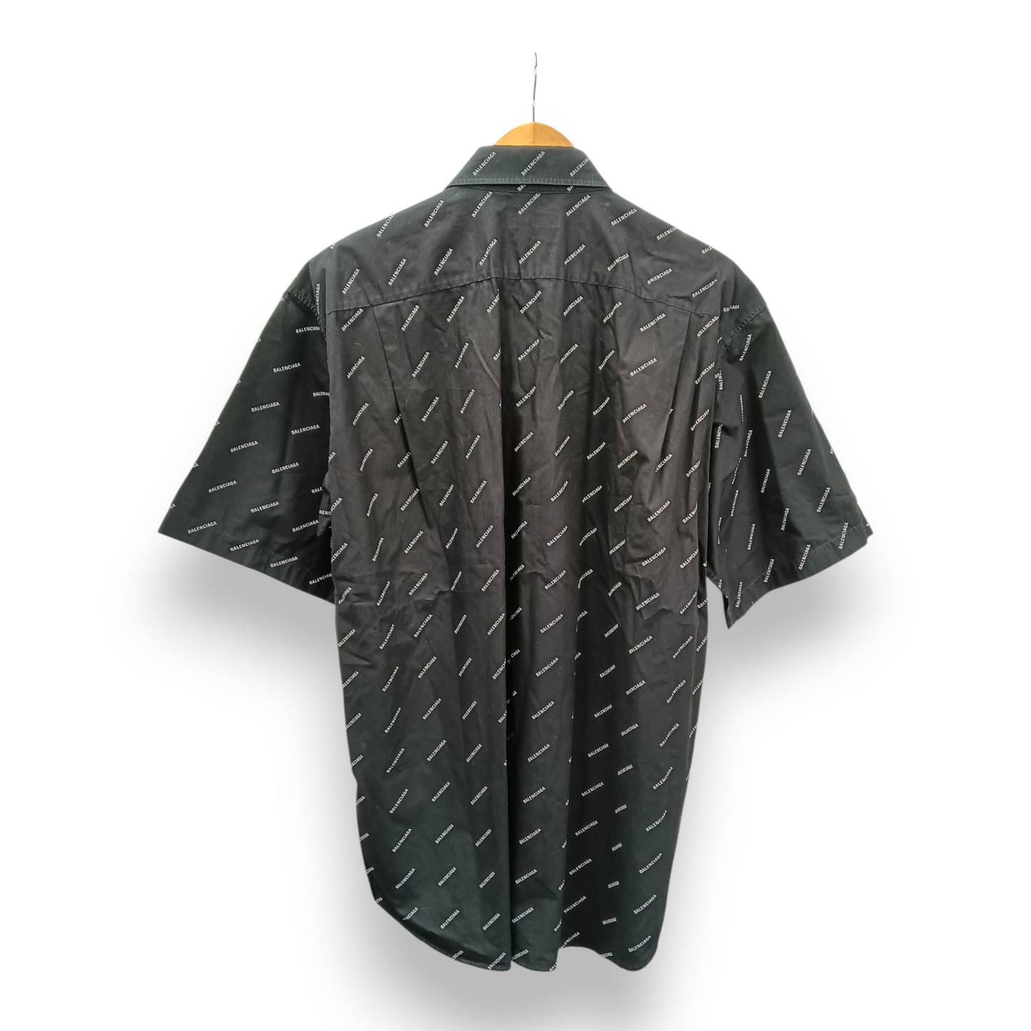 BALENCIAGA Shirt Size 39Mens Black/White Rank (B) 534332 TBL96