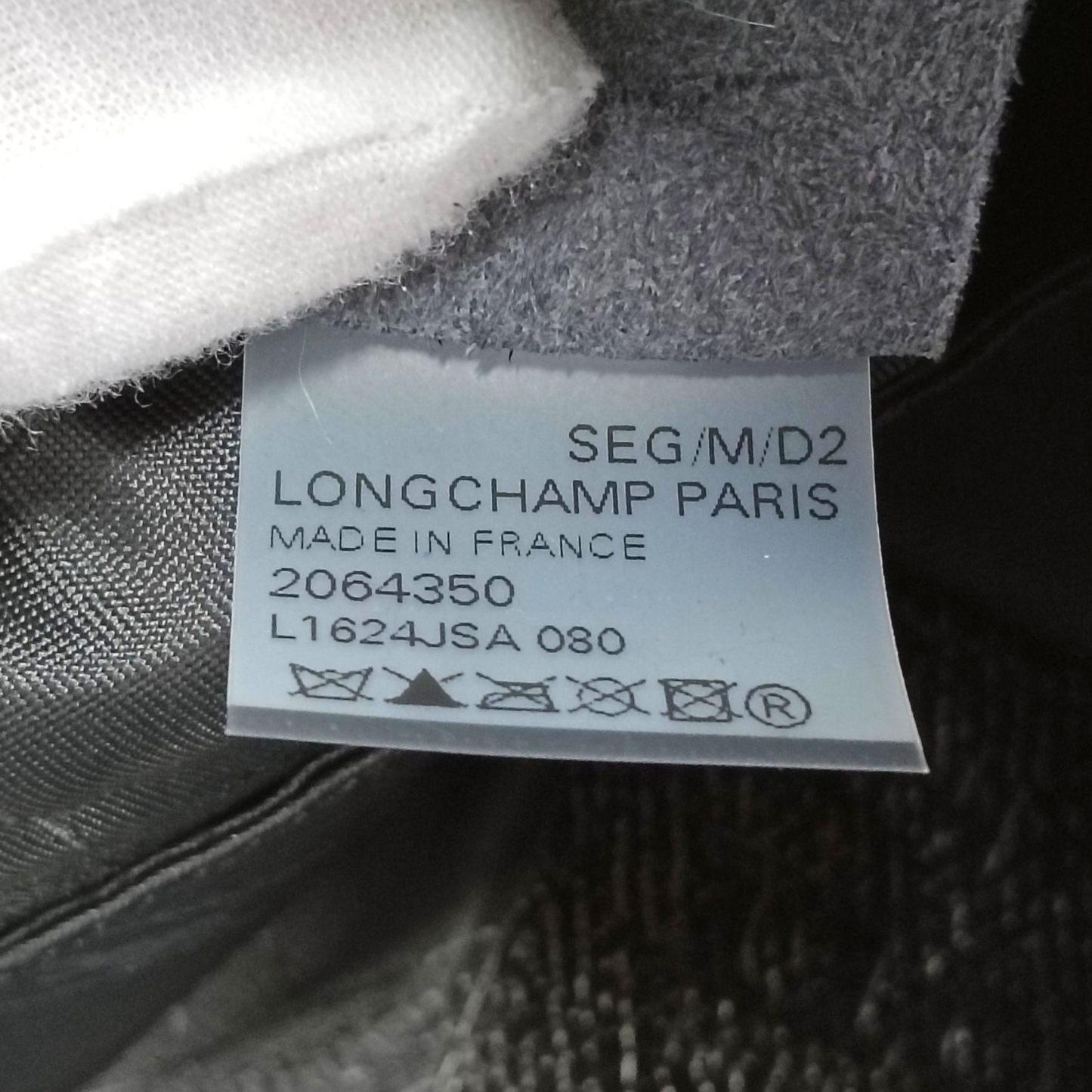 LONGCHAMP Tote Bag L1624JSA 080 Rank (B) Black Jeremy Scott Le Pliage Neon Faux Fur