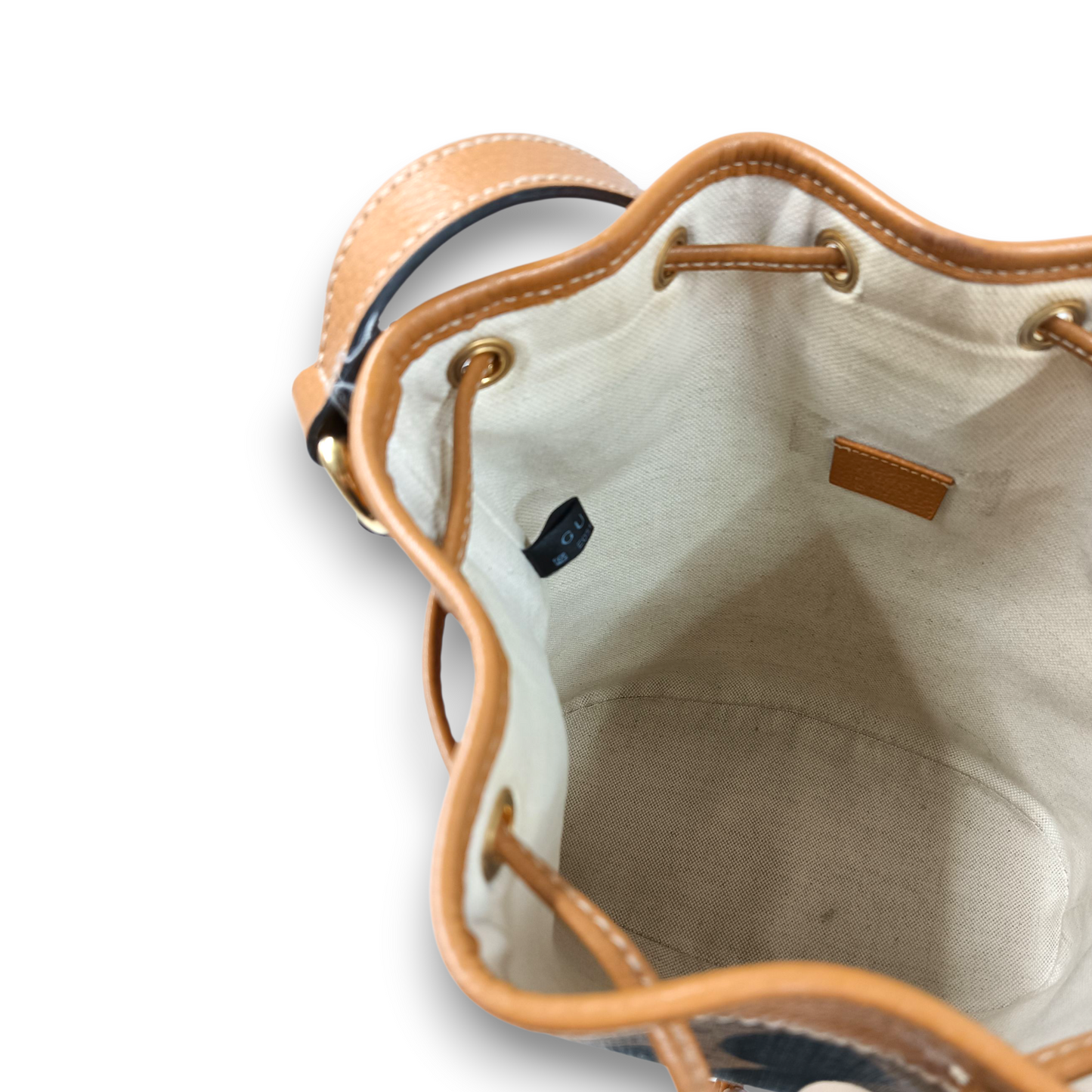 GUCCI Shoulder Bag Rank (B) Brown Stain 498879 x Disney