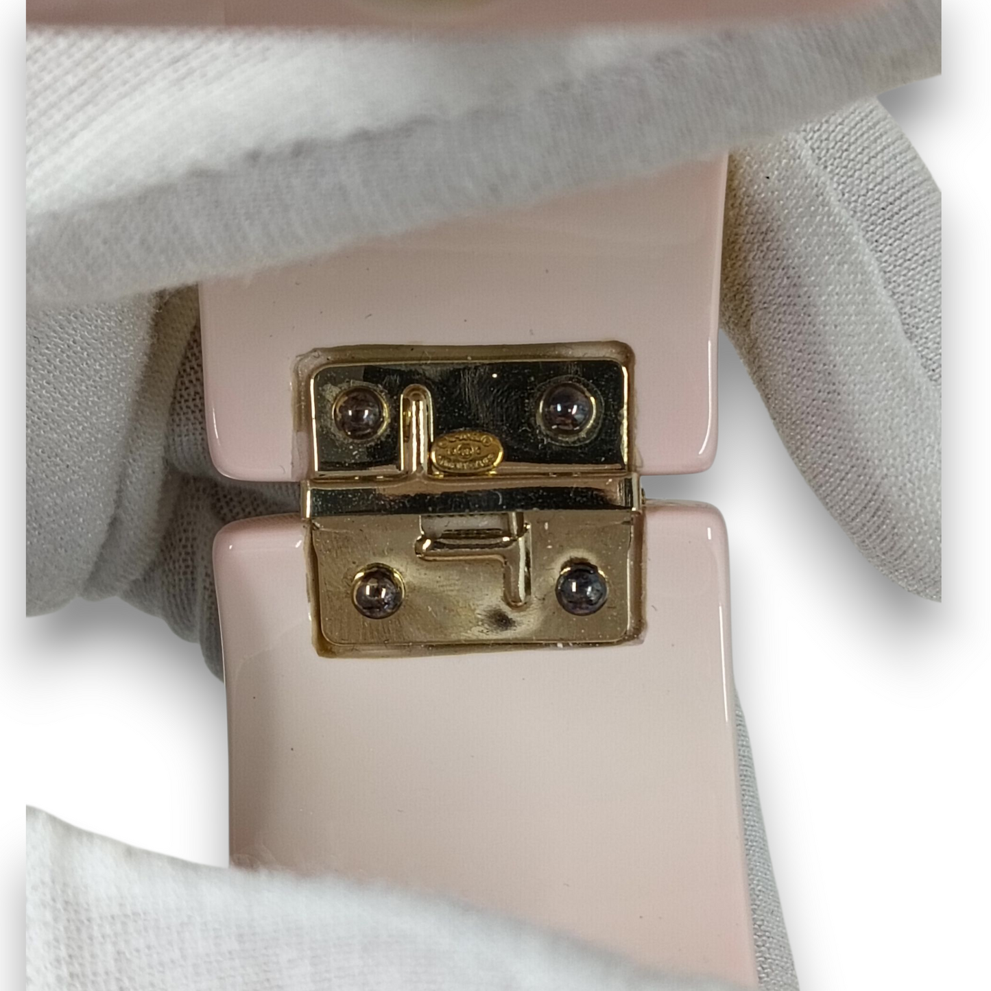 Chanel Bracelet Rank (B) Gold/Beige