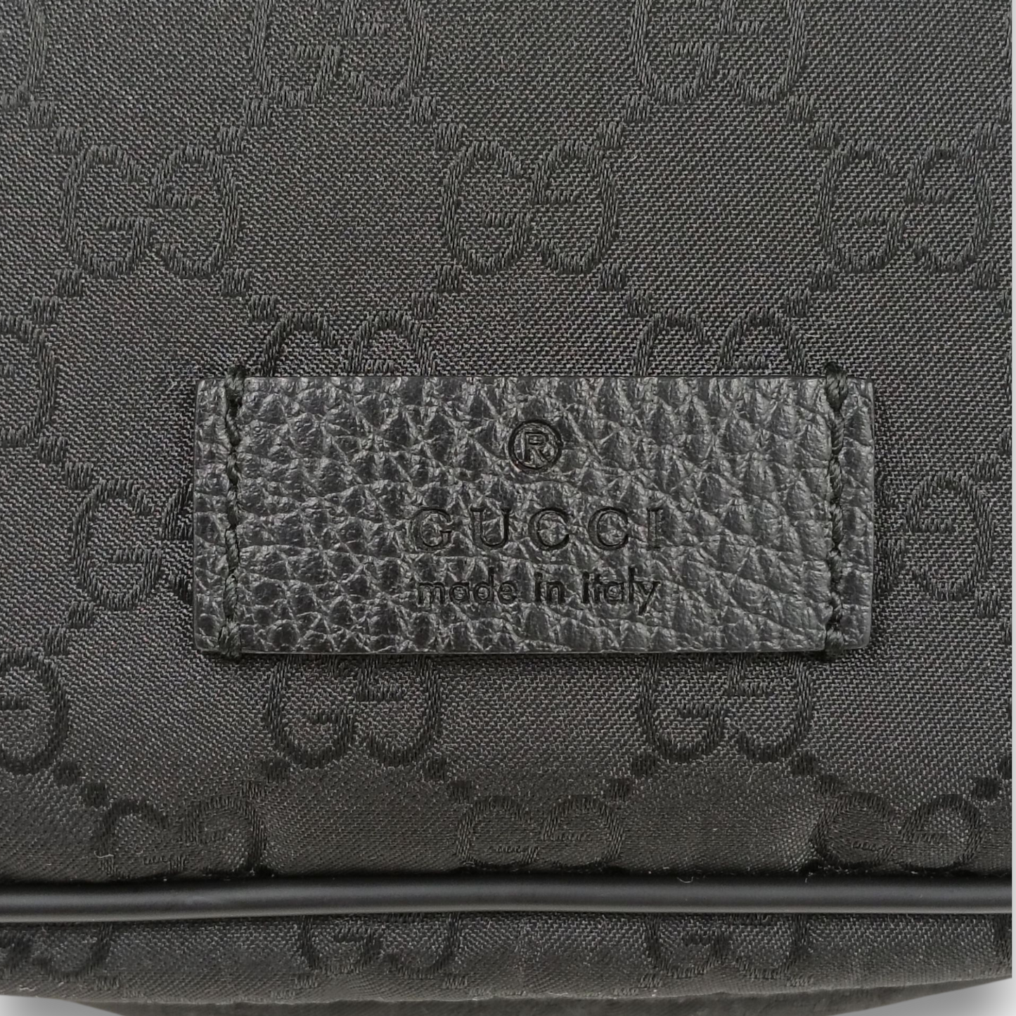 GUCCI Body Bag 449182 527620 Rank (B) Black
