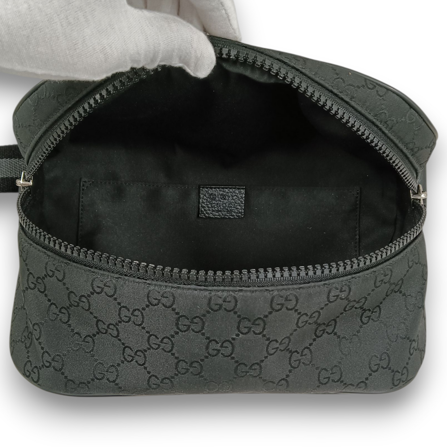 GUCCI Body Bag 449182 527620 Rank (B) Black
