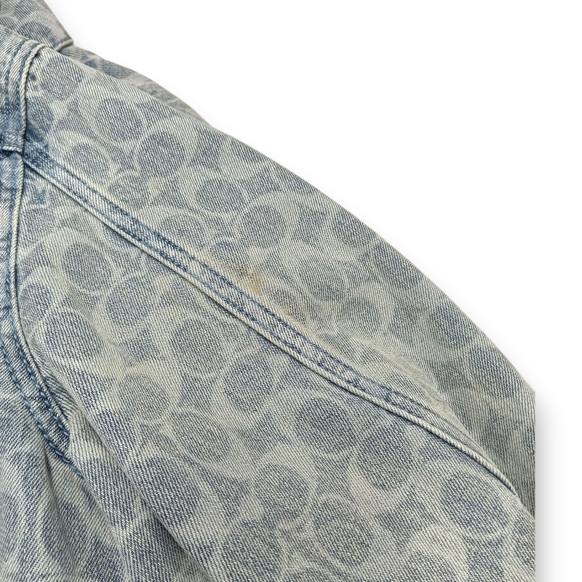 COACH Jacket Size L Lady's Sky Blue Rank (B) Stain C8787