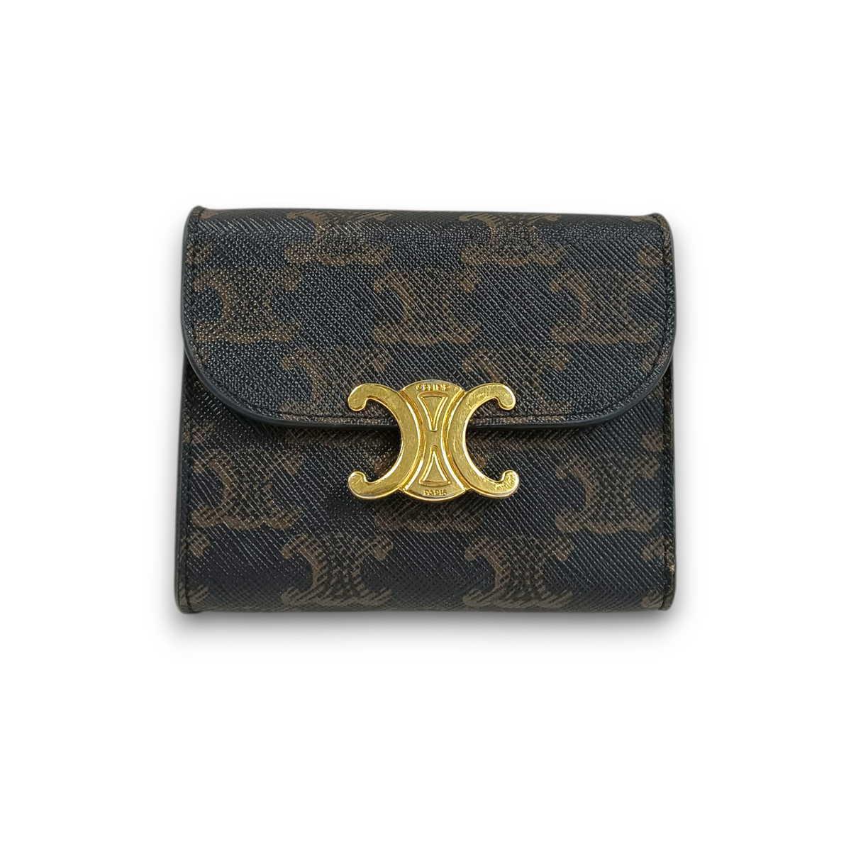 CELINE Wallet F-LM-2231 Rank (B) Black