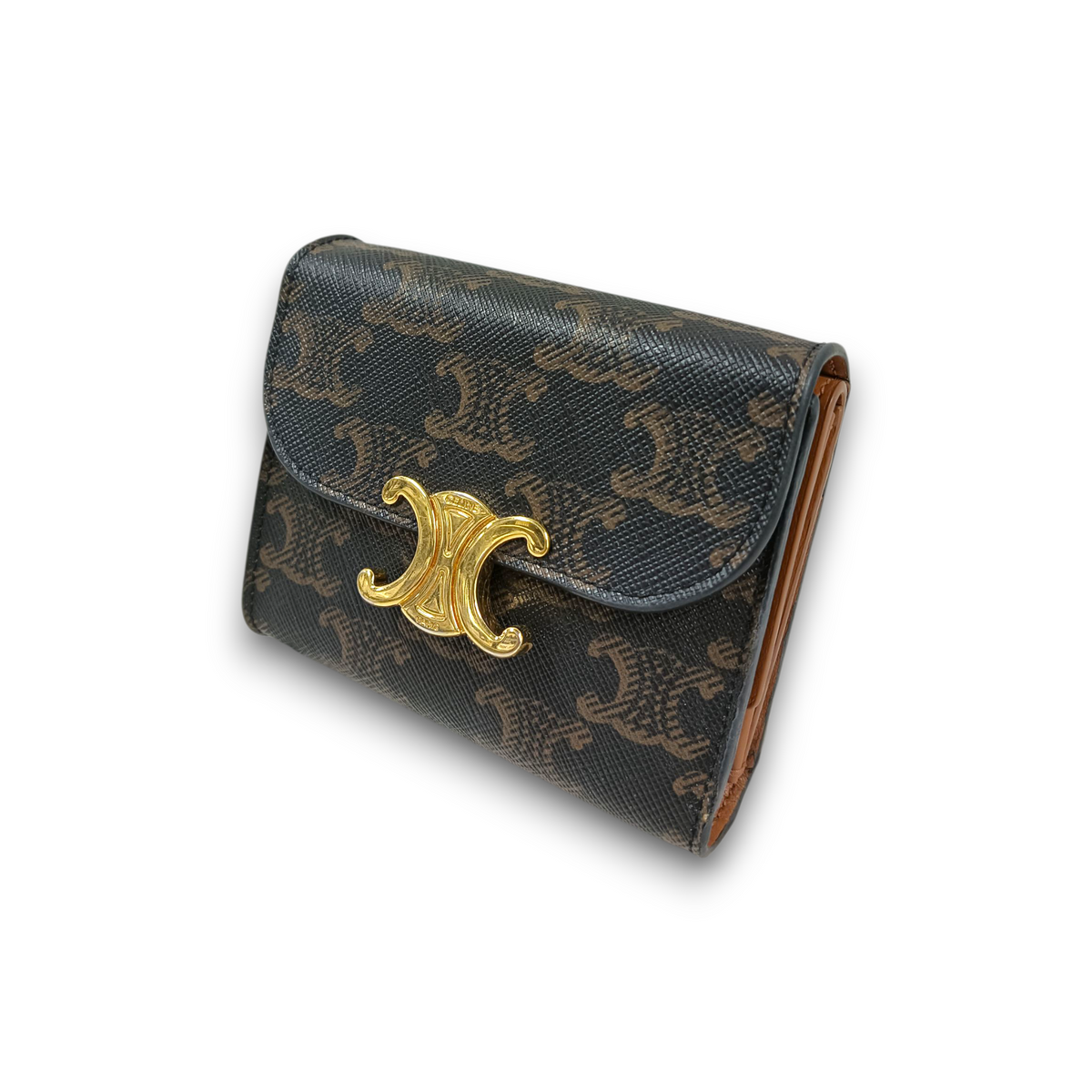 CELINE Wallet F-LM-2231 Rank (B) Black