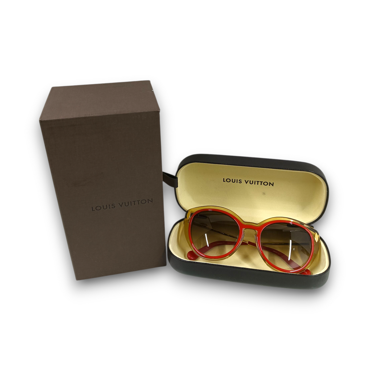 Eyewear LOUIS VUITTON Z0675E Rank (B) Brown/Red