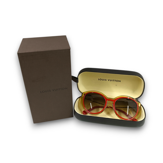 Eyewear LOUIS VUITTON Z0675E Rank (B) Brown/Red