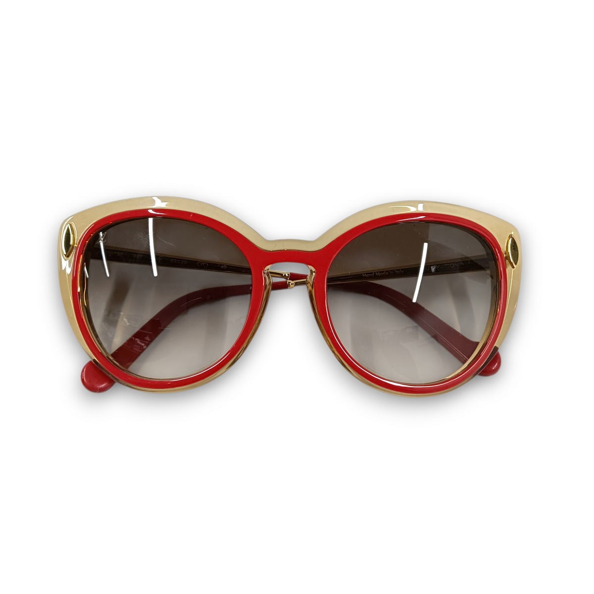 Eyewear LOUIS VUITTON Z0675E Rank (B) Brown/Red