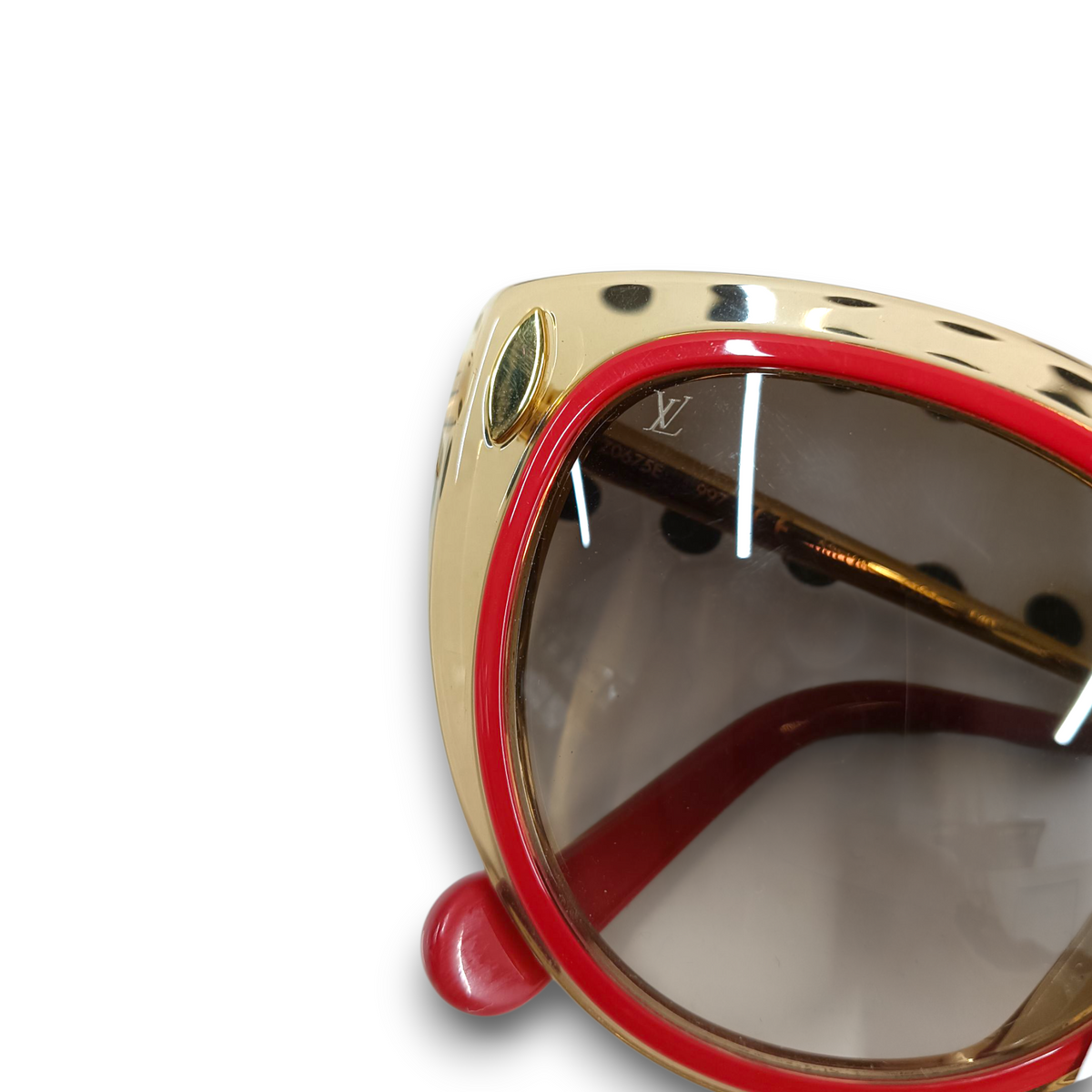 Eyewear LOUIS VUITTON Z0675E Rank (B) Brown/Red