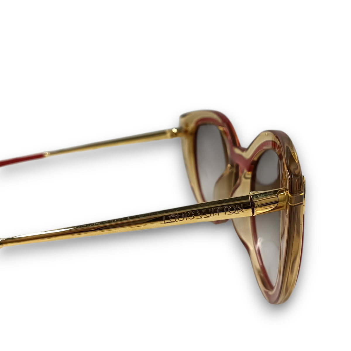 Eyewear LOUIS VUITTON Z0675E Rank (B) Brown/Red