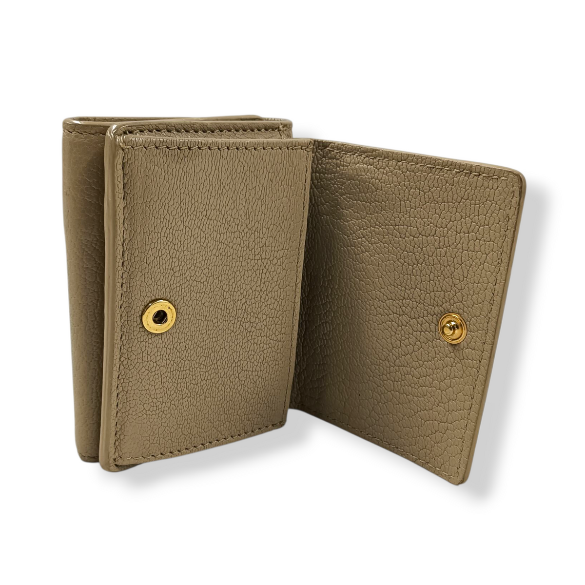 BALENCIAGA Wallet 470059 Rank (B) Beige