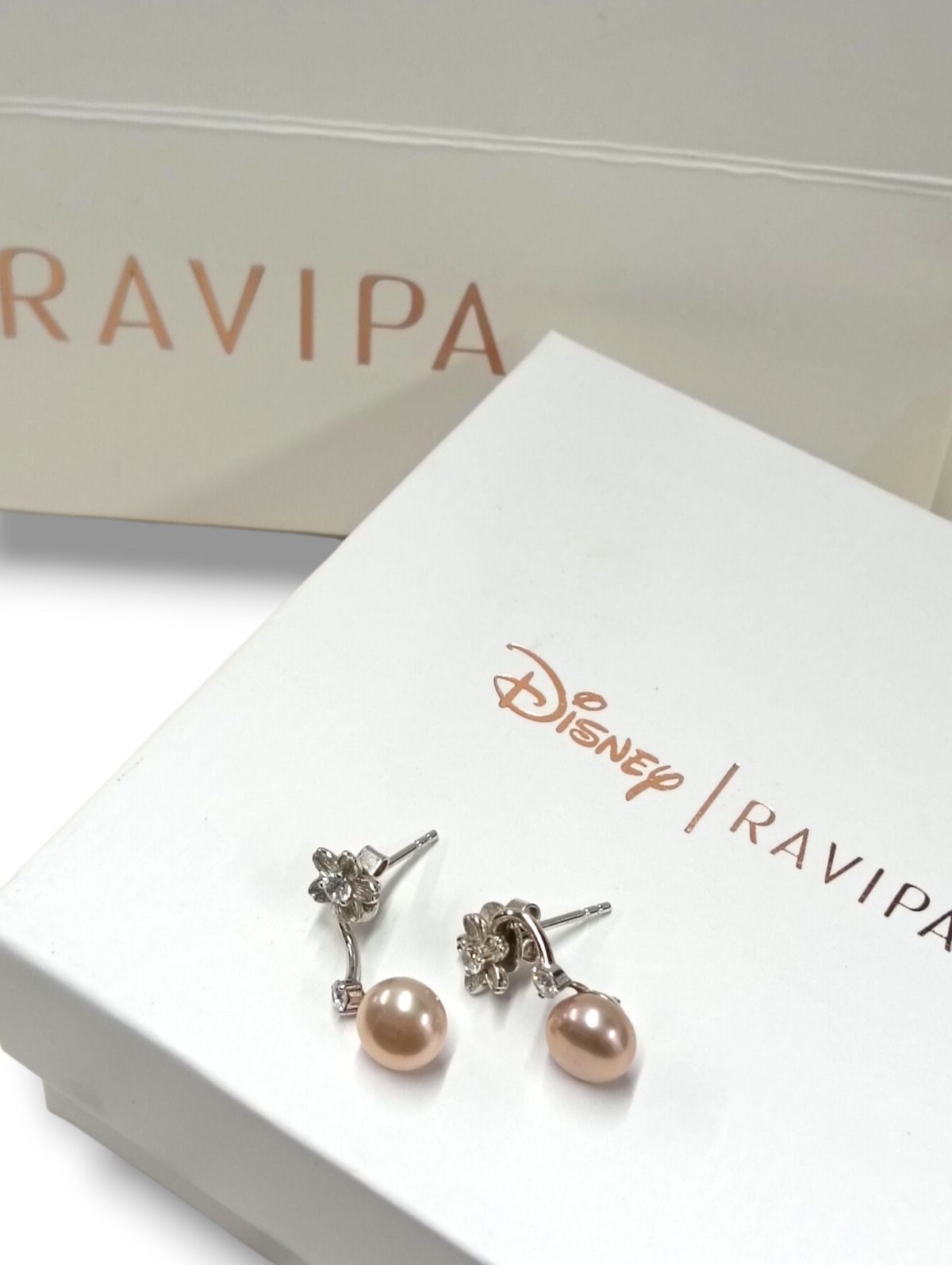 RAVIPA EARRING SILVER/PINK SAKURA AND PINK PWARL -DI RANK(B)
