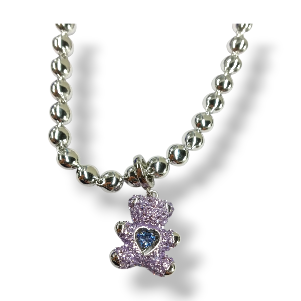 SWAROVSKI BRACELET RANK(B) WITH BEAR CHARM *UNA ANGELIC