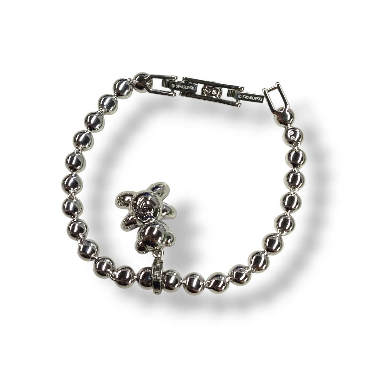 SWAROVSKI BRACELET RANK(B) WITH BEAR CHARM *UNA ANGELIC