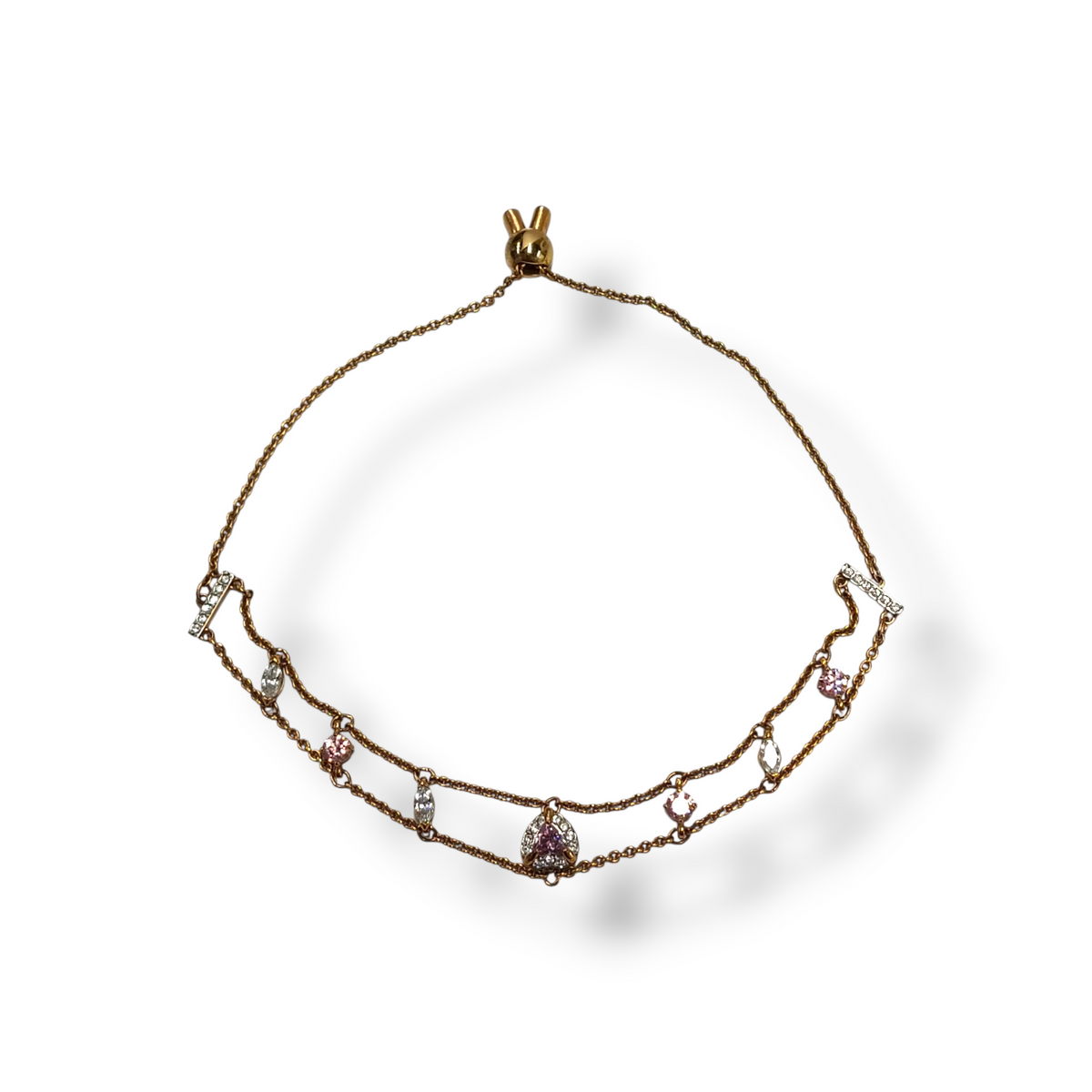 SWAROVSKI BRACELET RANK(B) GOLD 5446304