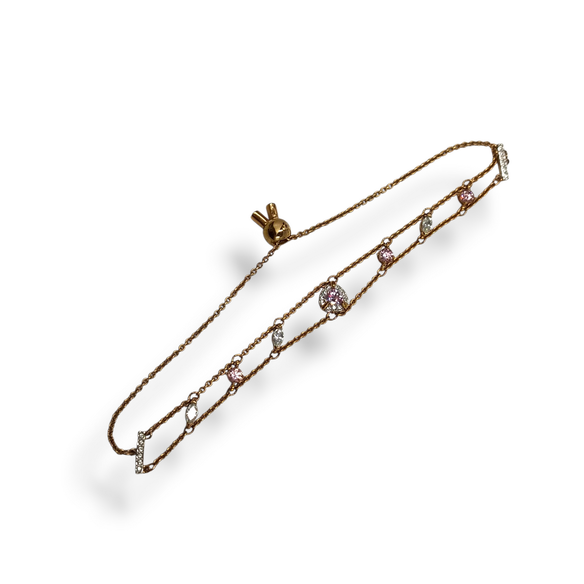 SWAROVSKI BRACELET RANK(B) GOLD 5446304