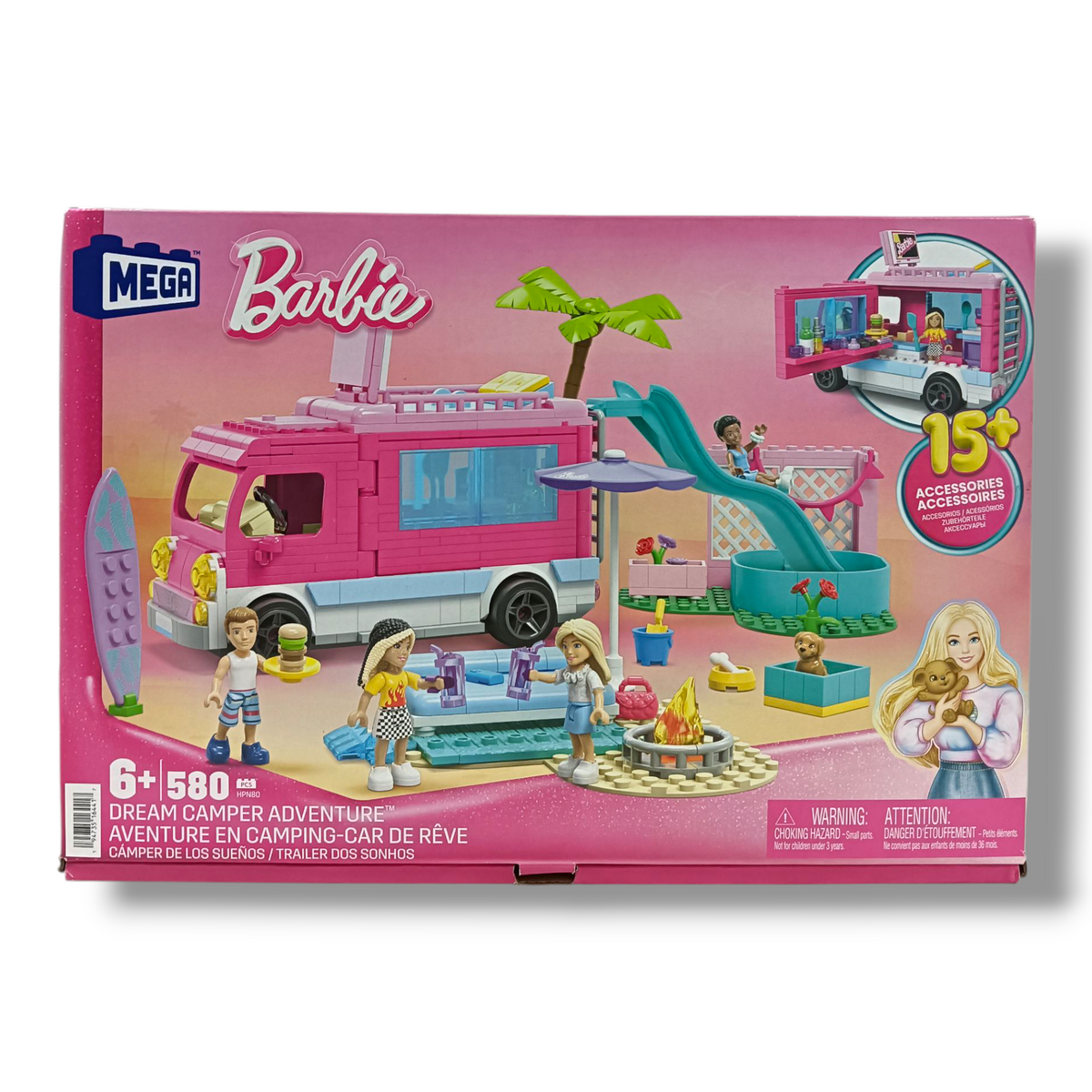 MEGA KIDS TOYS BARBIE DREAM CAMPER