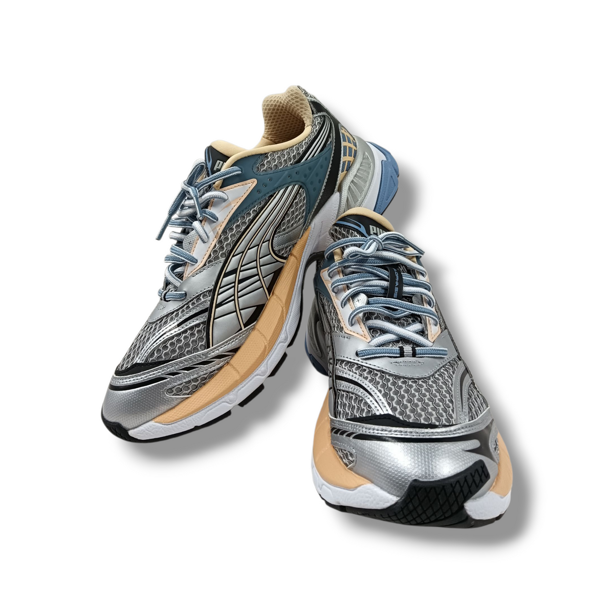 PUMA SNEAKER SIZE 44 389365-11 MENS SILVER RANK(A)