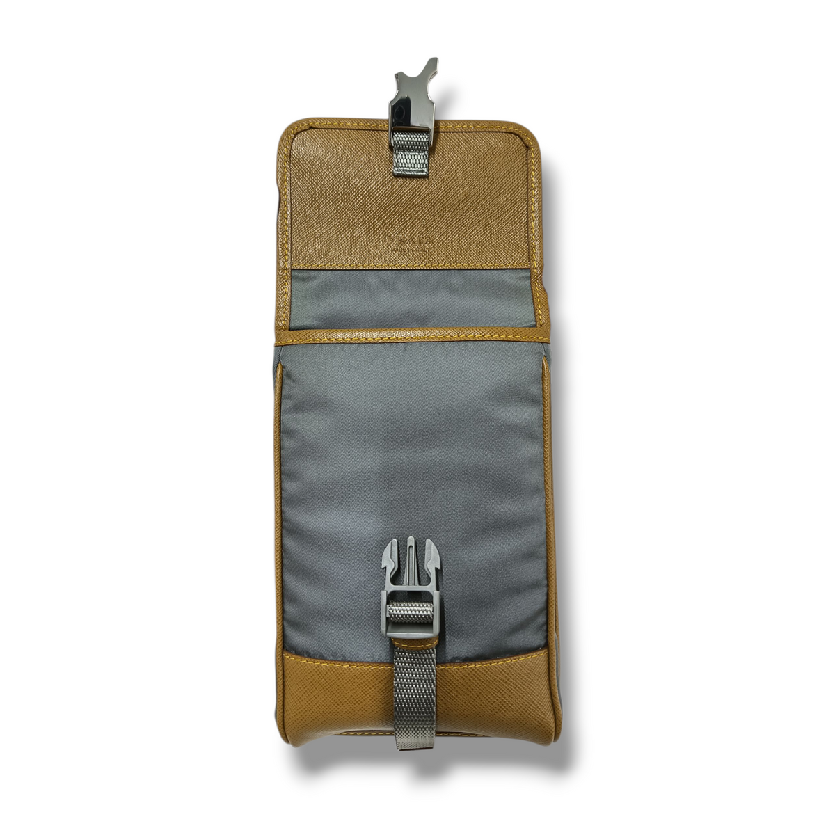PRADA MINI SHOULDER BAG 2ZH109 RANK(A) BROWN AND GRAY 2020