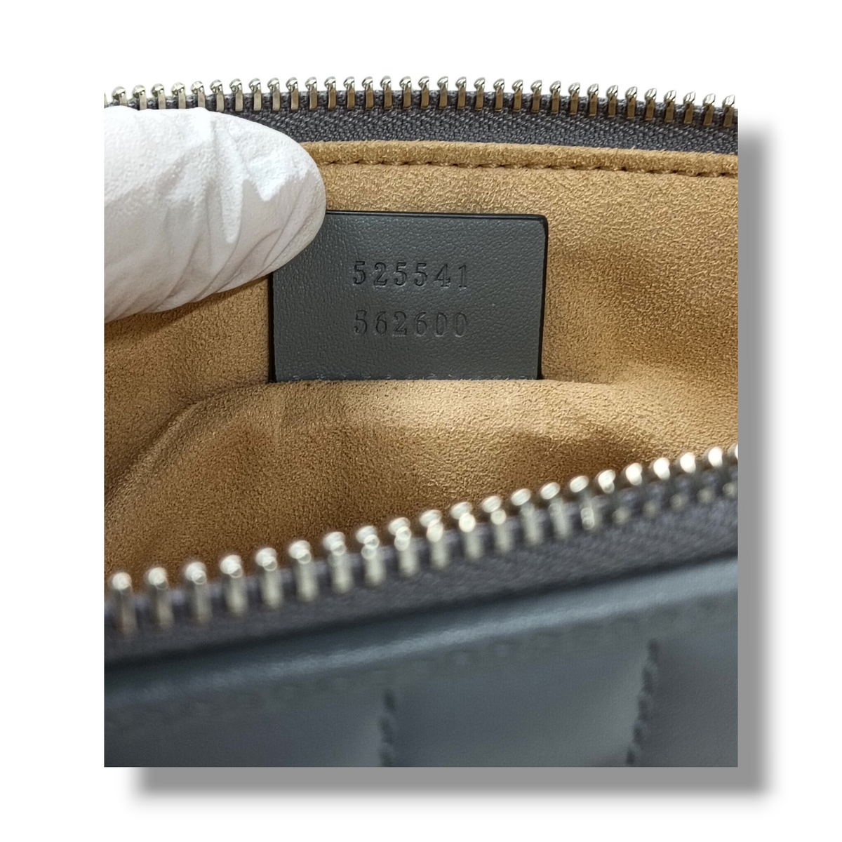 GUCCI CLUTCH BAG 525541 562600 RANK(AB) GRAY MARMONT