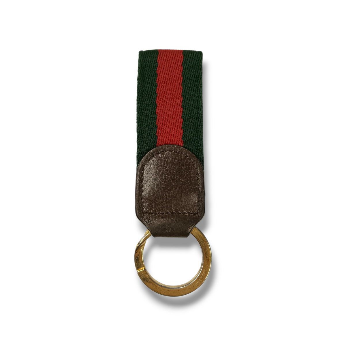 GUCCI KEY RING RANK(B) GREEN/RED 523161