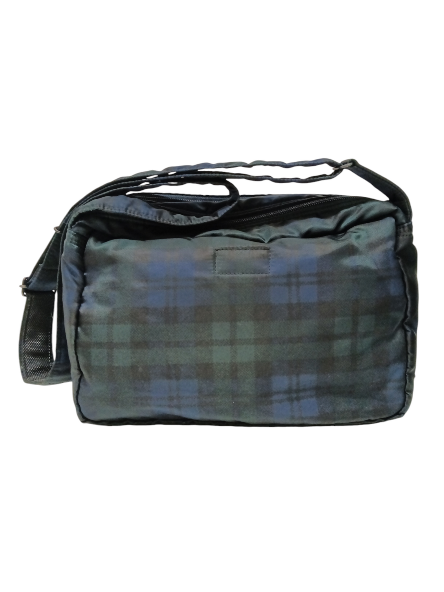 PORTER Shoulder Bag Navy/Green (Rank B)