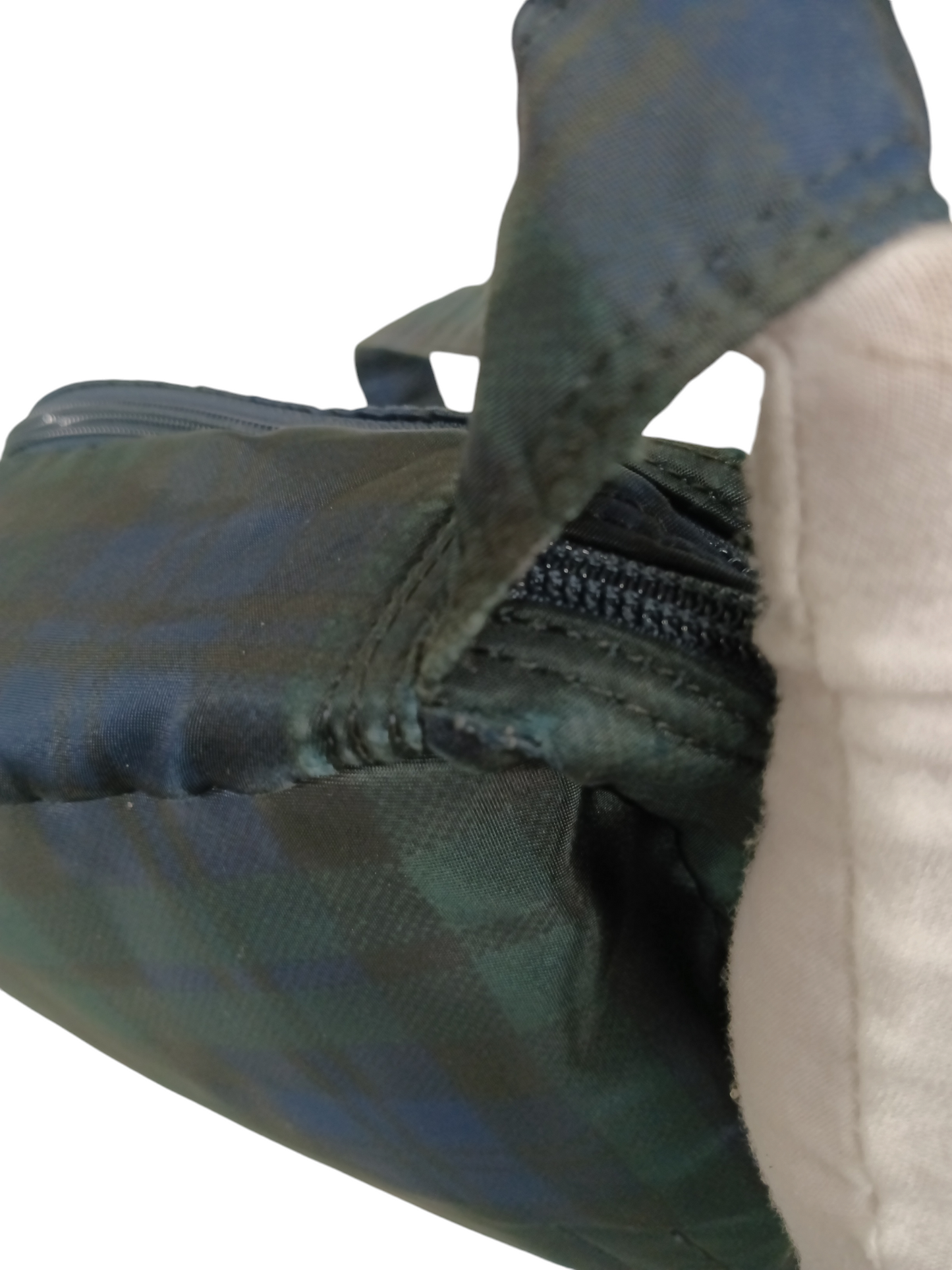 PORTER Shoulder Bag Navy/Green (Rank B)