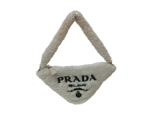 PRADA SHOULDER BAG 1NE043 WHITE