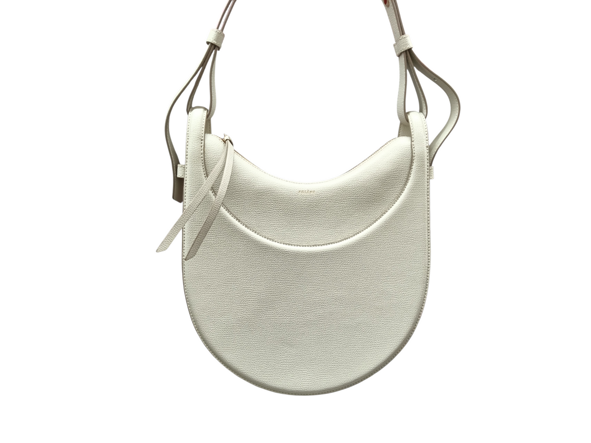 POLENE SHOULDER BAG WHITE