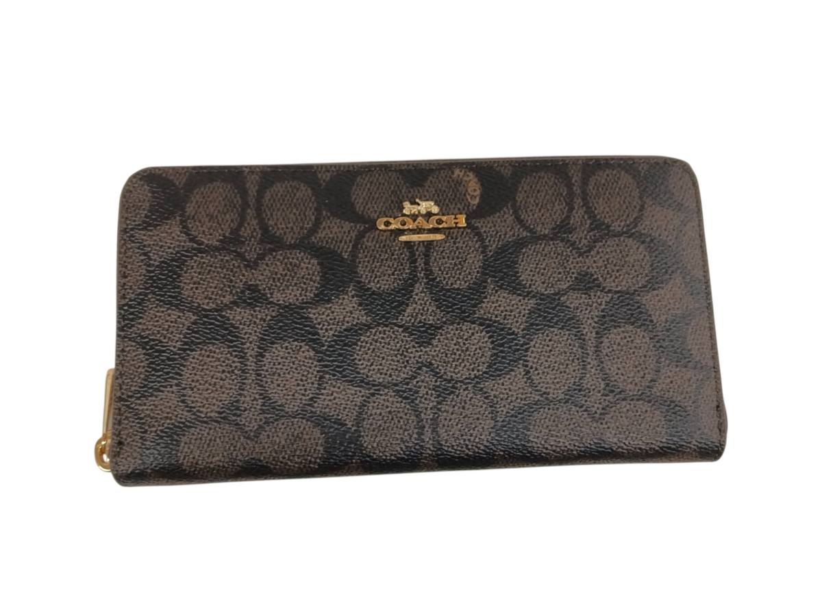 COACH LONG WALLET CW778 BROWN