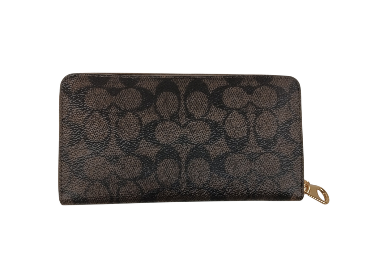 COACH LONG WALLET CW778 BROWN