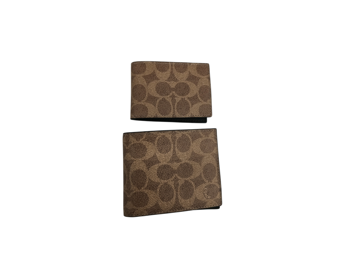 COACH WALLET 916 BROWN
