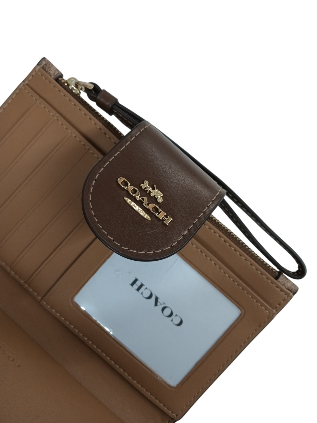 COACH LONG WALLET CW47 BROWN