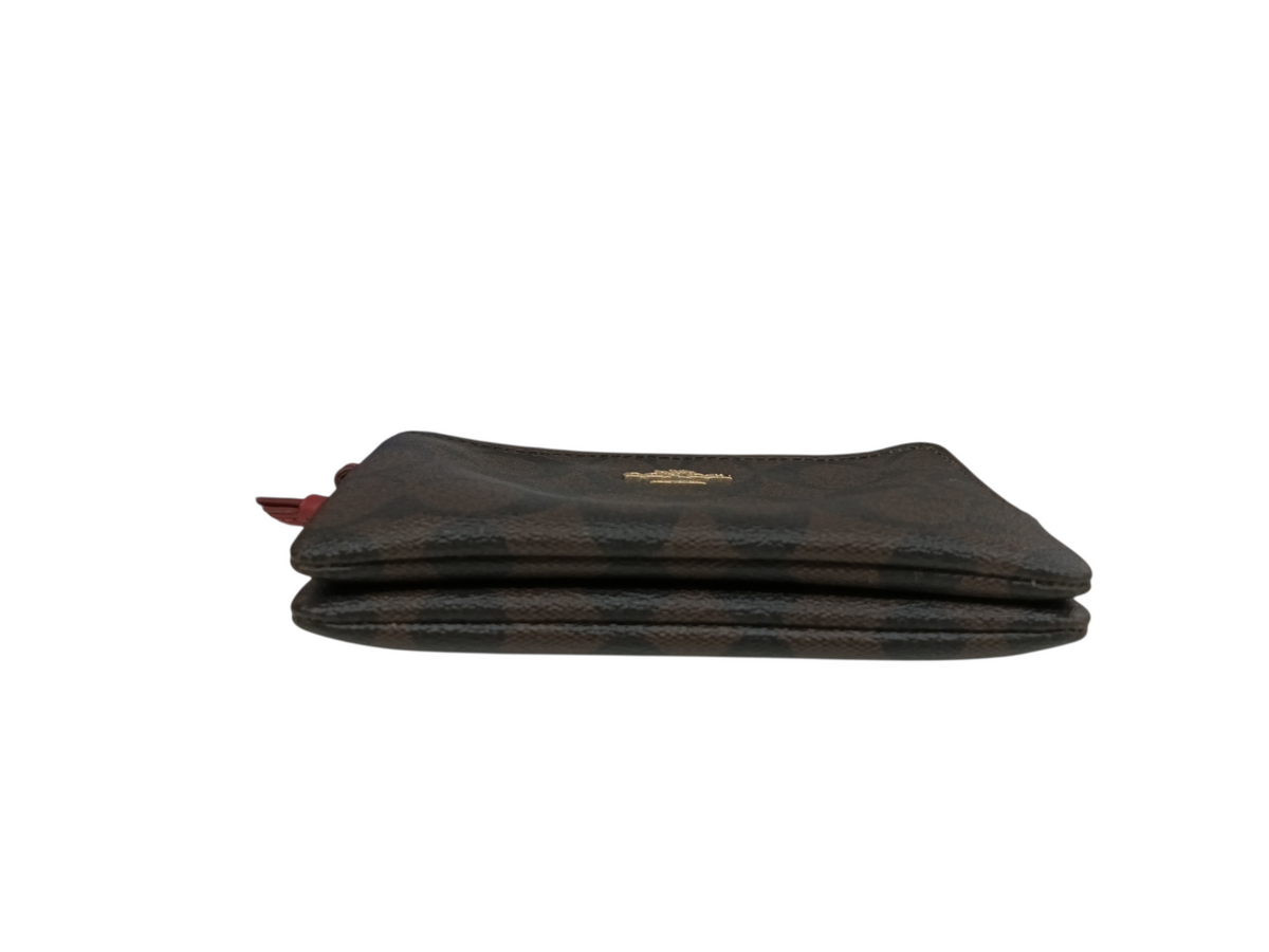 COACH WALLET F87591 BROWN