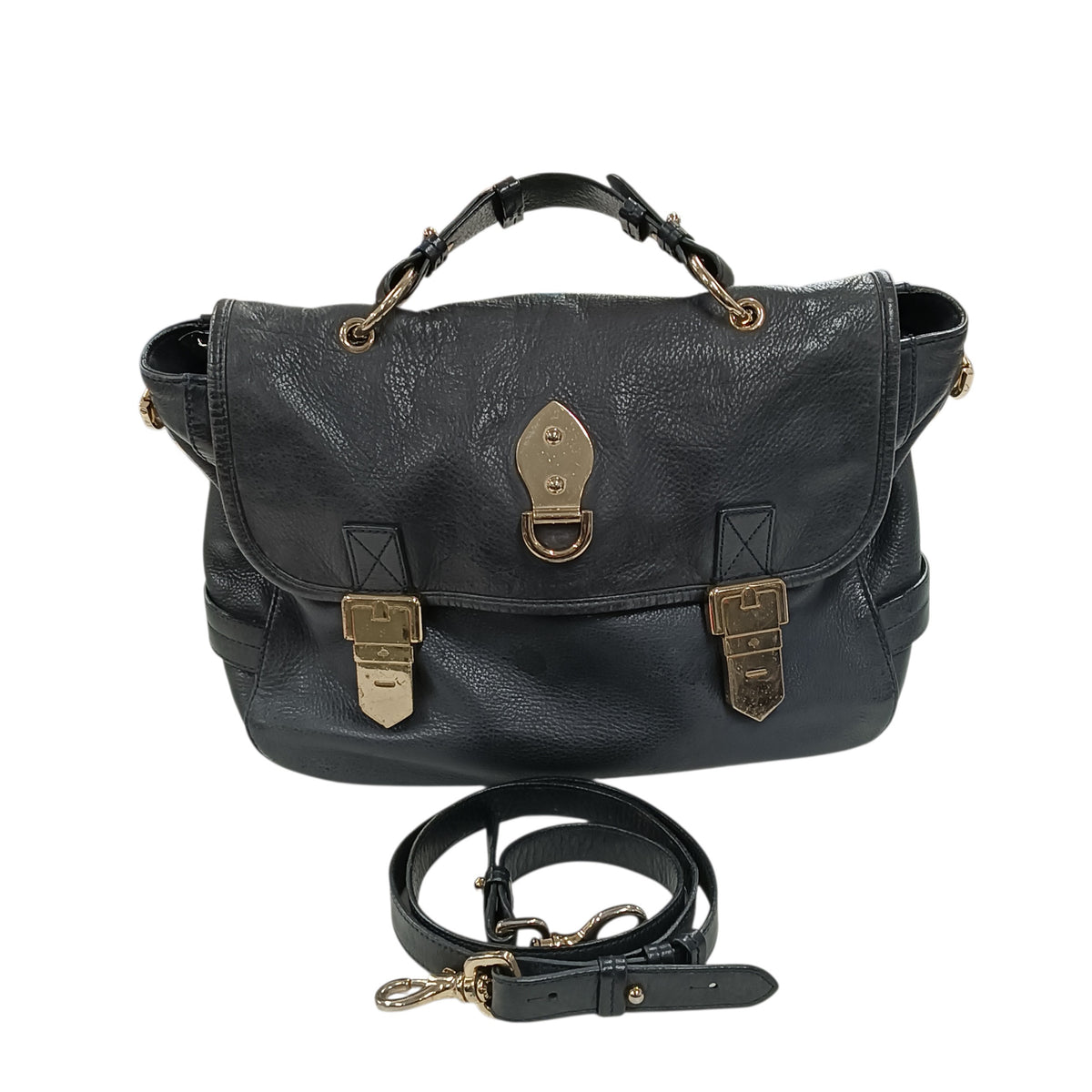 Mulberry 2Way Bag 154 7049 Rank(B) *Scratch/Stain