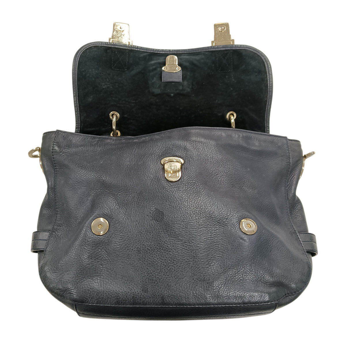Mulberry 2Way Bag 154 7049 Rank(B) *Scratch/Stain