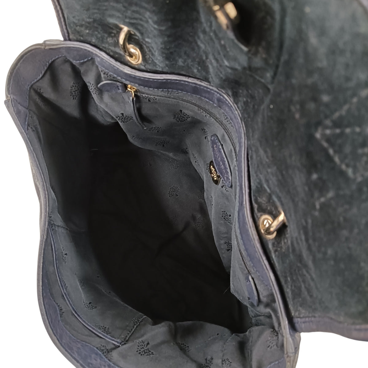 Mulberry 2Way Bag 154 7049 Rank(B) *Scratch/Stain