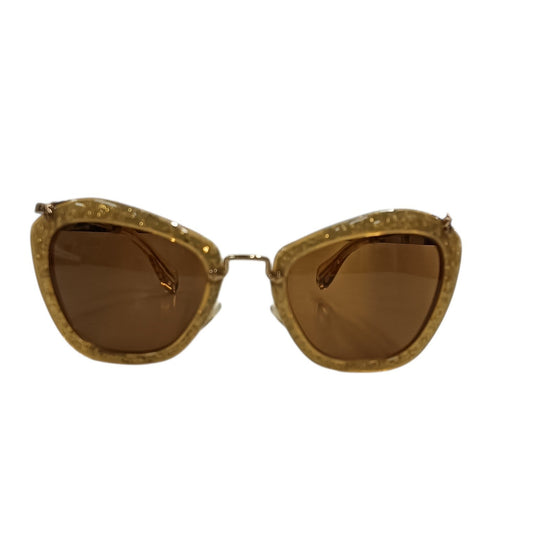 Sunglasses MIU MIU SMU10N Gold