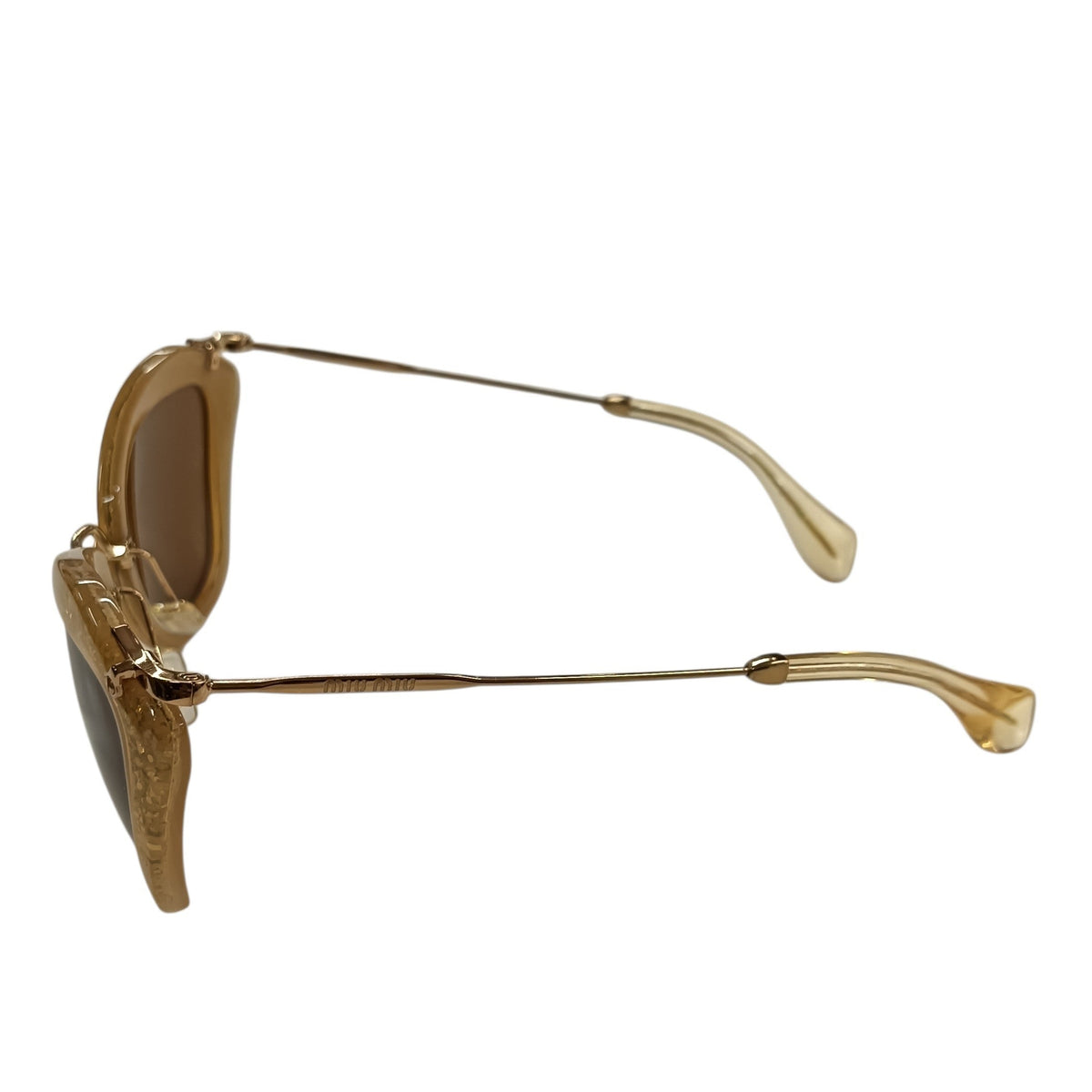 Sunglasses MIU MIU SMU10N Gold