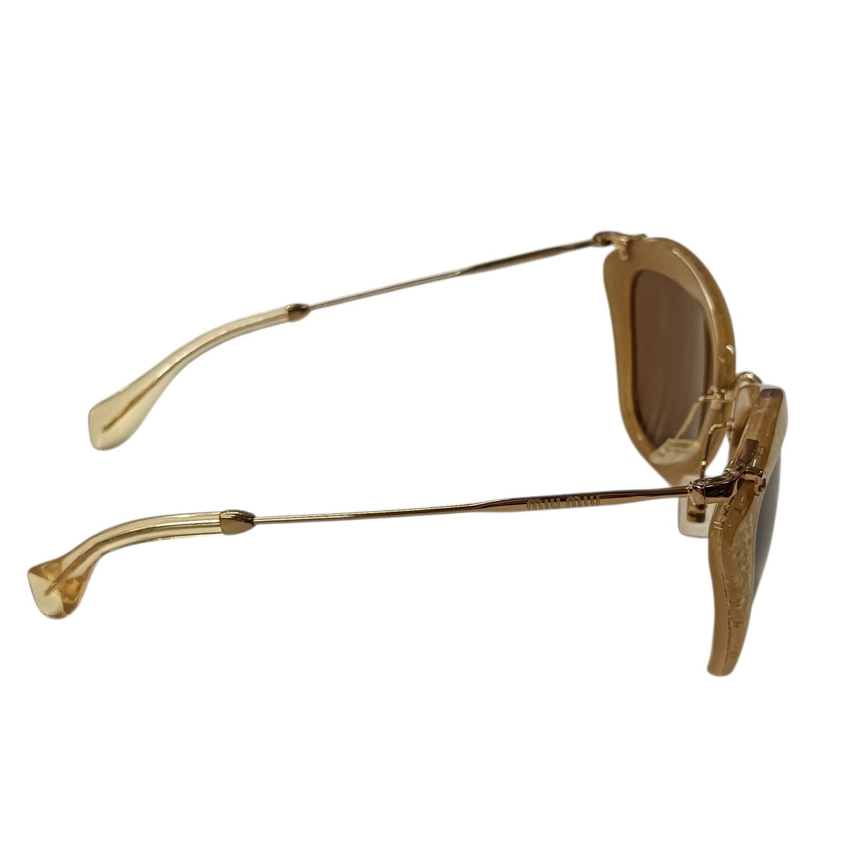 Sunglasses MIU MIU SMU10N Gold