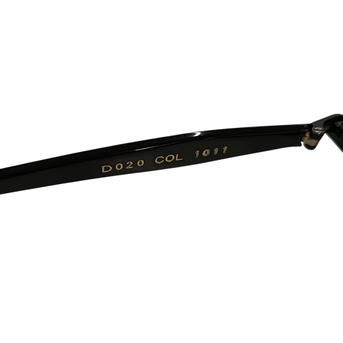 Sunglasses DONNA KARAN D020 COL 1011 Black Mens vintage