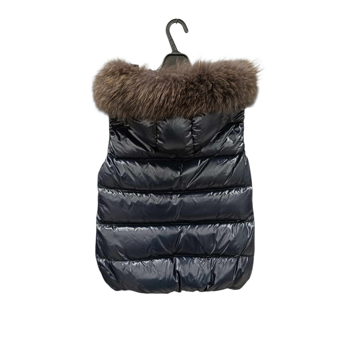 DUVETICA Vest Down Jacket SIZE 42 Lady's Navy 01850721