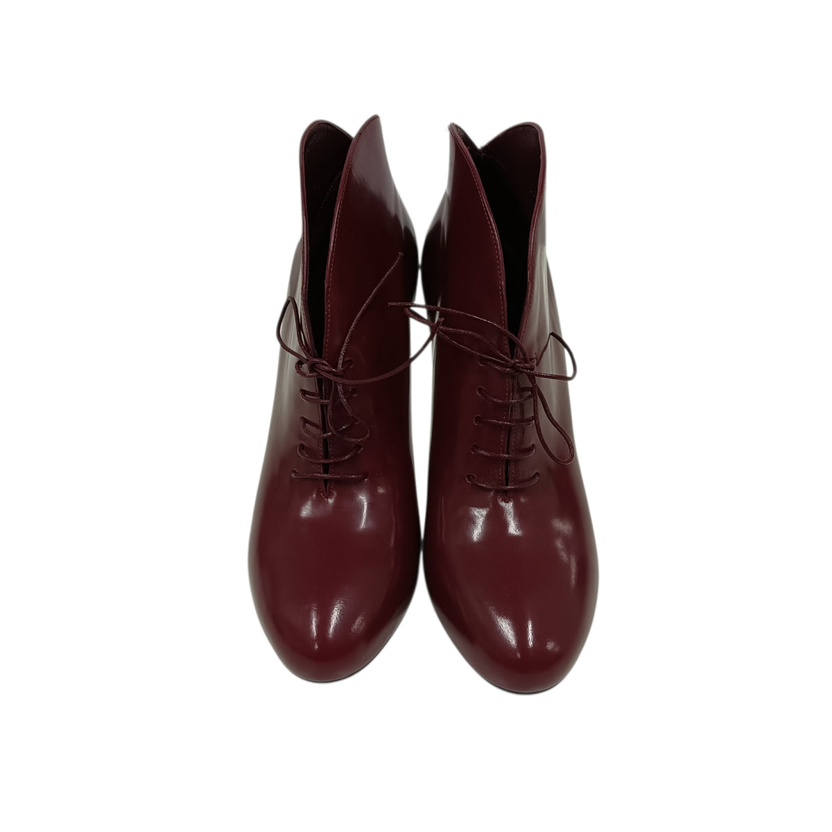 GUCCI Booties 36 Lady's Wine Red
