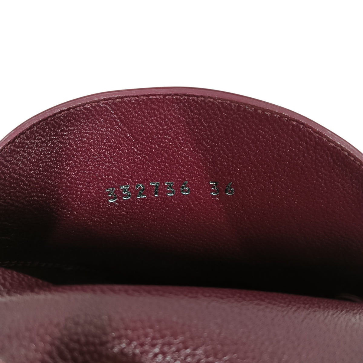 GUCCI Booties 36 Lady's Wine Red