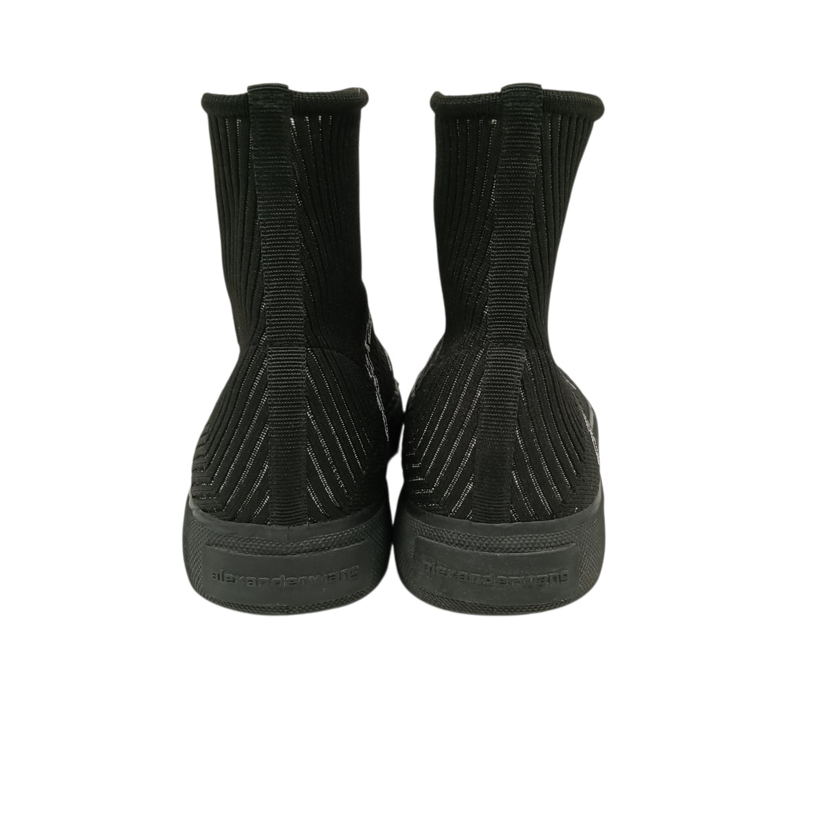 ALEXANDER WANG High Cut Sneakers 40cm 3049N0046T Black**Damage