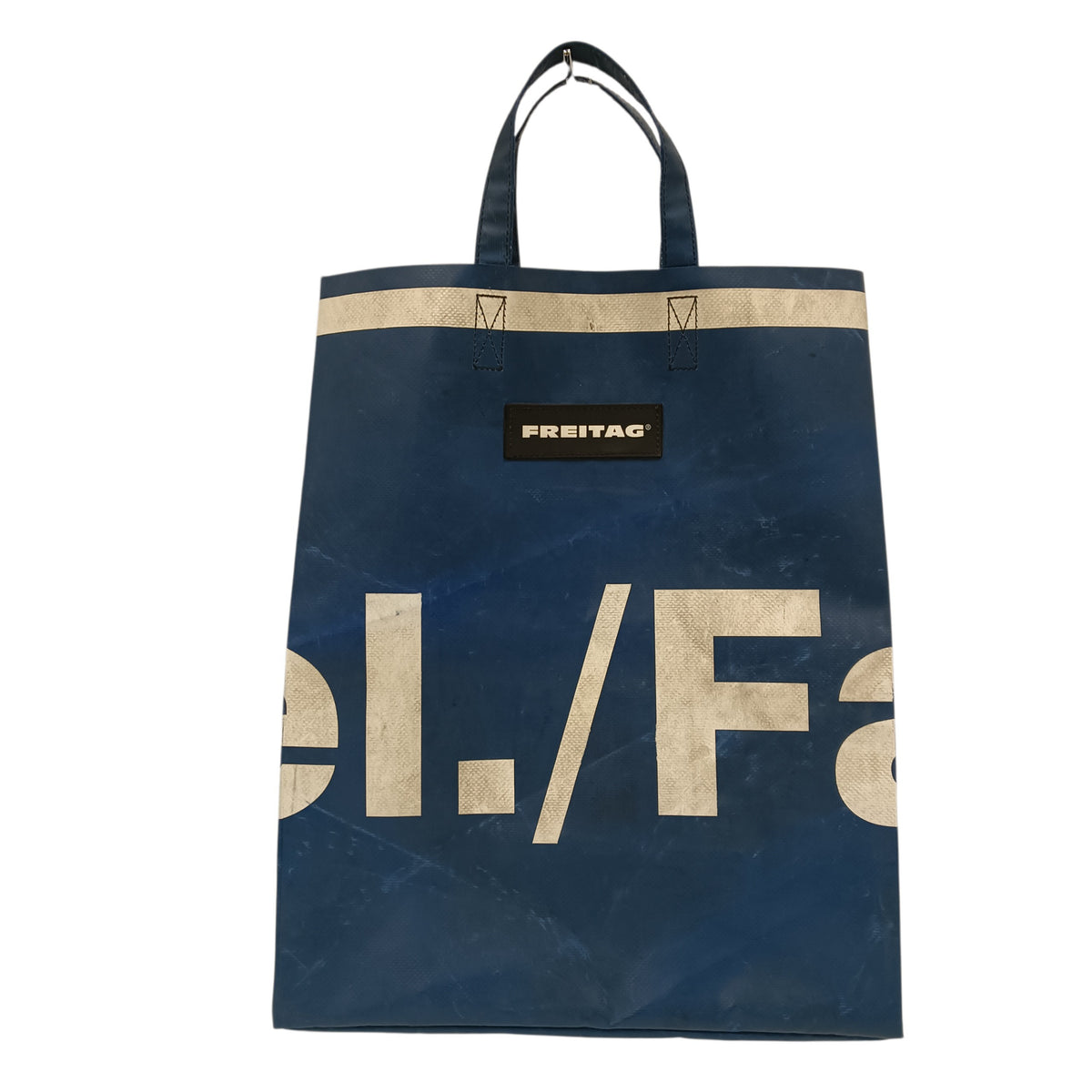 FREITAG Tote Bag Blue Rank(B) Stain