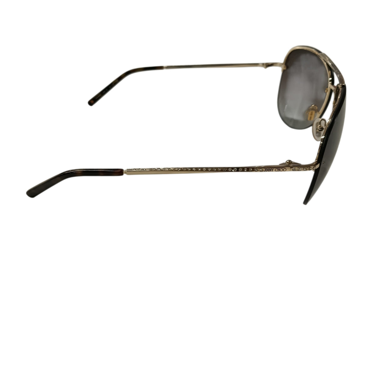 Sunglasses JIMMY CHOO FRAN/S Dark Brown/Gold