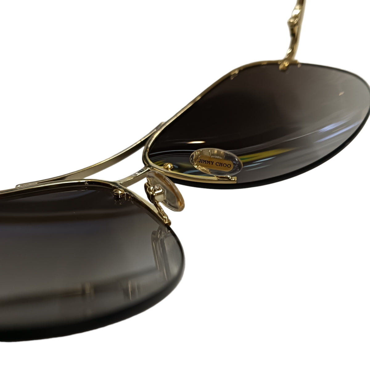 Sunglasses JIMMY CHOO FRAN/S Dark Brown/Gold